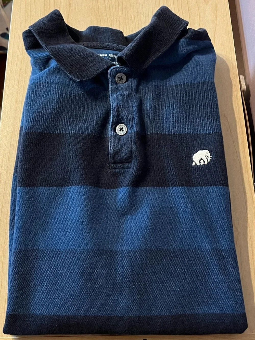 Banana Republic Cotton Collared Short Sleeve Shirt